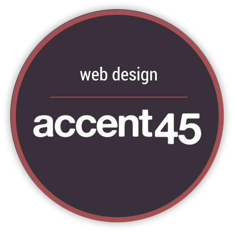 accent45 web design